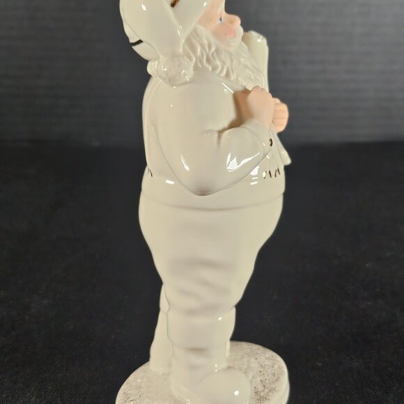 Lenox For The Holidays Santa's List 2008 Christmas Porcelain Figurine - Picture 3 of 7